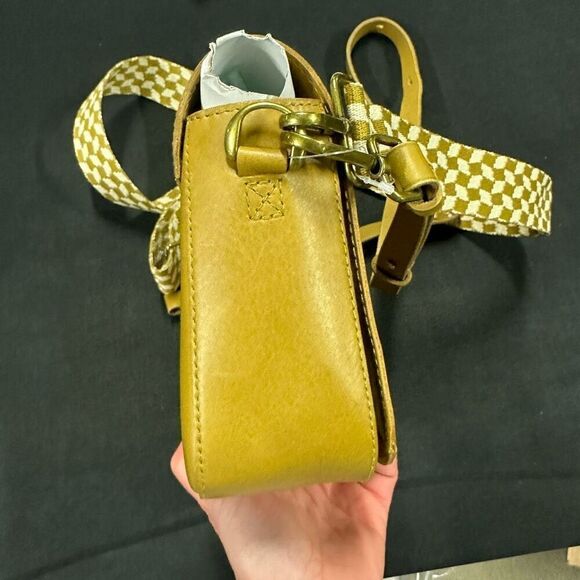 New Madewell the Transport Flap Shoulder Bag Bronzed Lichen - Picture 6 of 11